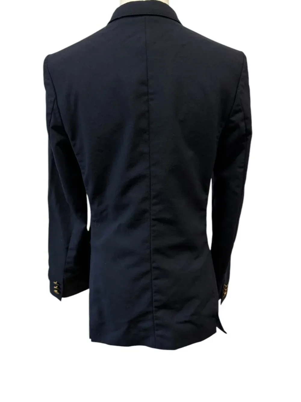 EUC Vineyard Vines Boys Navy Gold Button Blazer Jacket Size 18